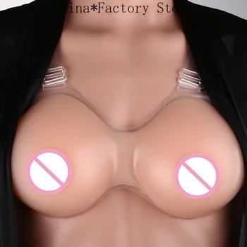 

500g A Cup Silicone Breast Forms Woman Fake Silicon Boobs Tits Crossdresser Silicone Breasts Pad Drag Queen Women Bra Plus Size