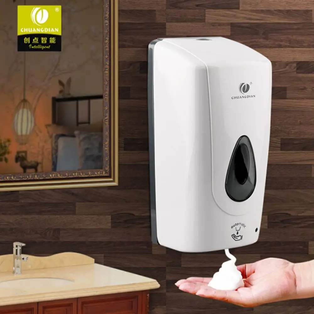 

1000ml Automatic Foam Soap Dispenser Hand Free Touchless Sanitizer Bathroom Dispenser Smart Sensor Soap Dispenser for Kitchen