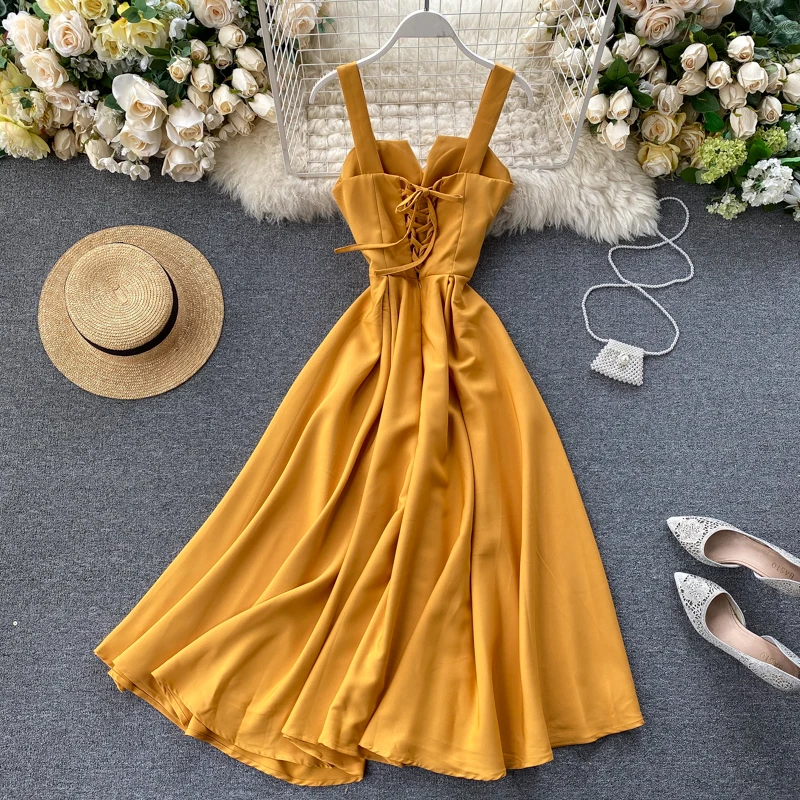 

Gentle Wind Dress Women's Autumn And Winter New Design Hollow Lace Small Stand-Up Collar Slim Mid-Length Fairy Skirt