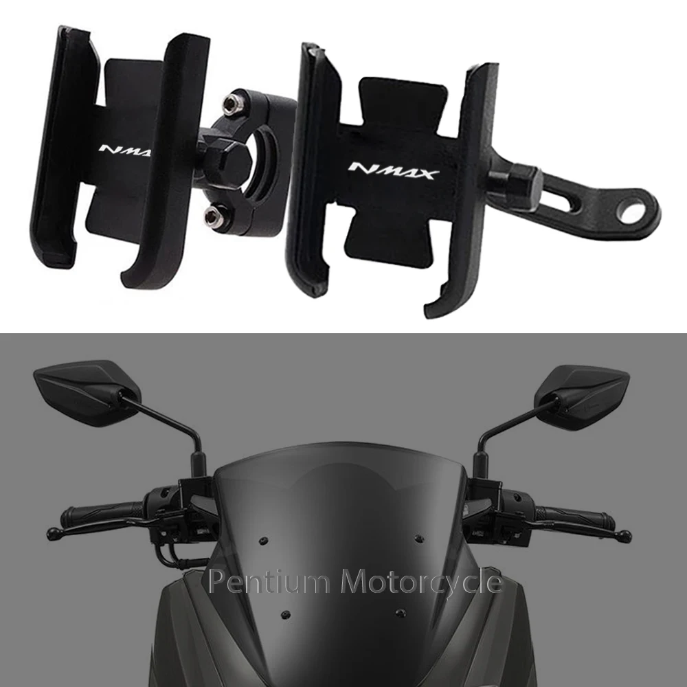 

For YAMAHA NAMX 155 125 150 N-MAX NMAX155 NMAX125 NMAX150 Motorcycle Handlebar Mobile Phone Holder GPS Stand Navigation Bracket