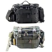 Горячая рыболовные сумки износостойкие многофункциональные сумки через плечо сумка для рыбалки приманка рыболовные снасти пакеты