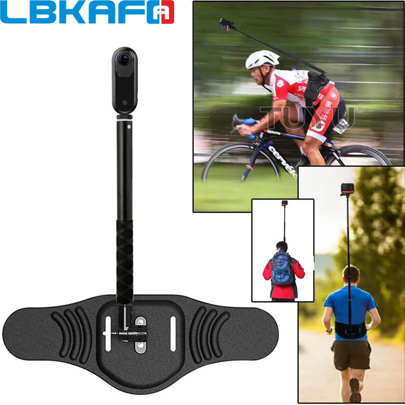 Wearable Waist Bracket 360 Bullet Time Invisible Selfie Stick For Insta360 ONE R ONE X X2 Back Bar Insta 360 Panoramic Accessory