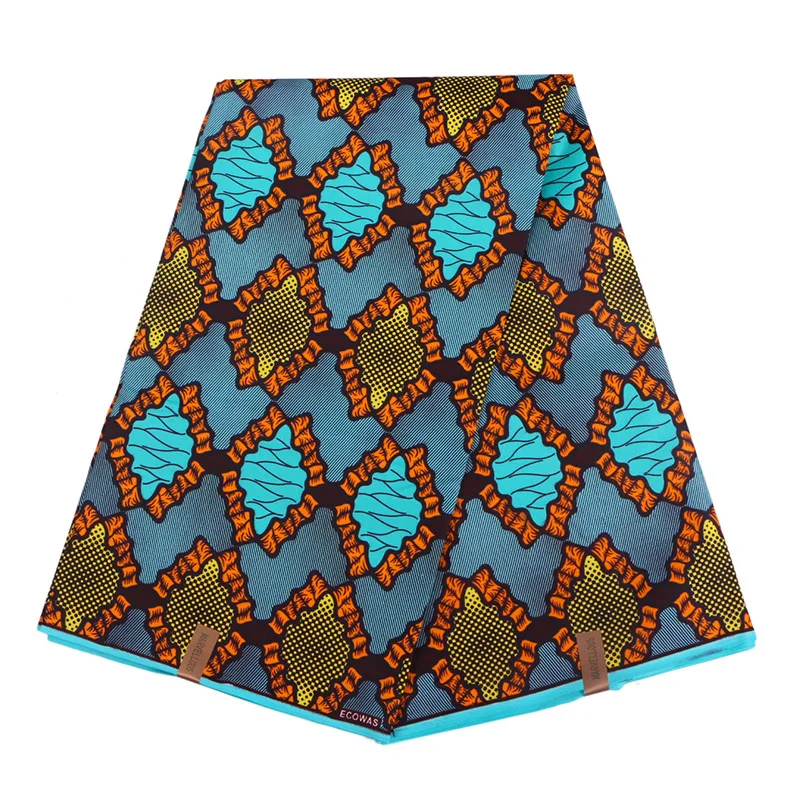 2019 Latest Fashion African 100% Cotton Gray Print Fabric Veritable Ankara Real Wax 6Yardslot | Аксессуары для одежды