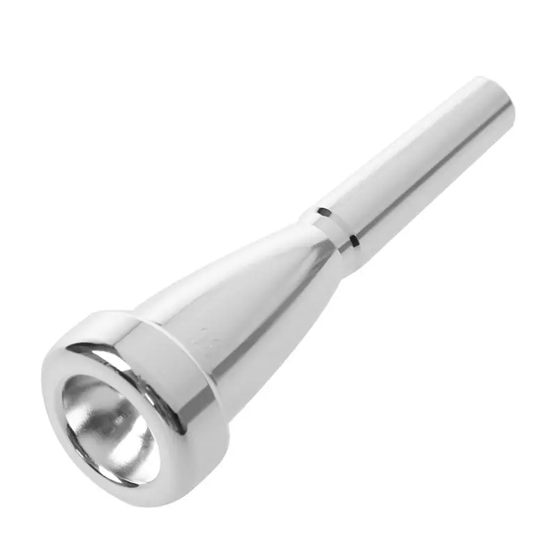 

New Hot Trumpet Mouthpiece Trumpet 3C Size Silver
