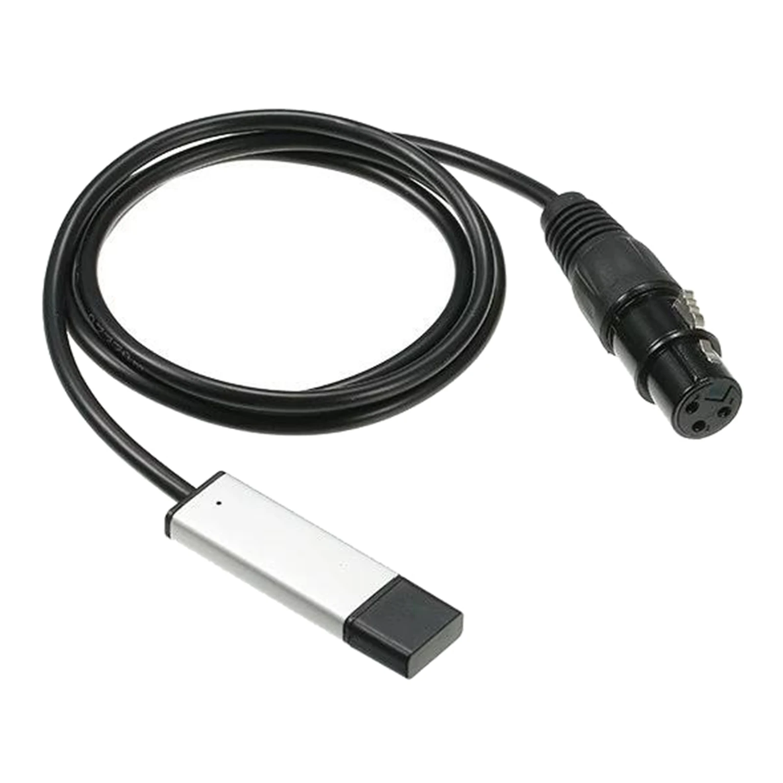 USB-кабель для адаптера интерфейса DMX студийного компьютера прочный легкий и