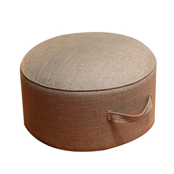 

New Design Round High Strength Sponge Seat Cushion Tatami Cushion Meditation Yoga Round Mat Chair Cushions(Khaki )