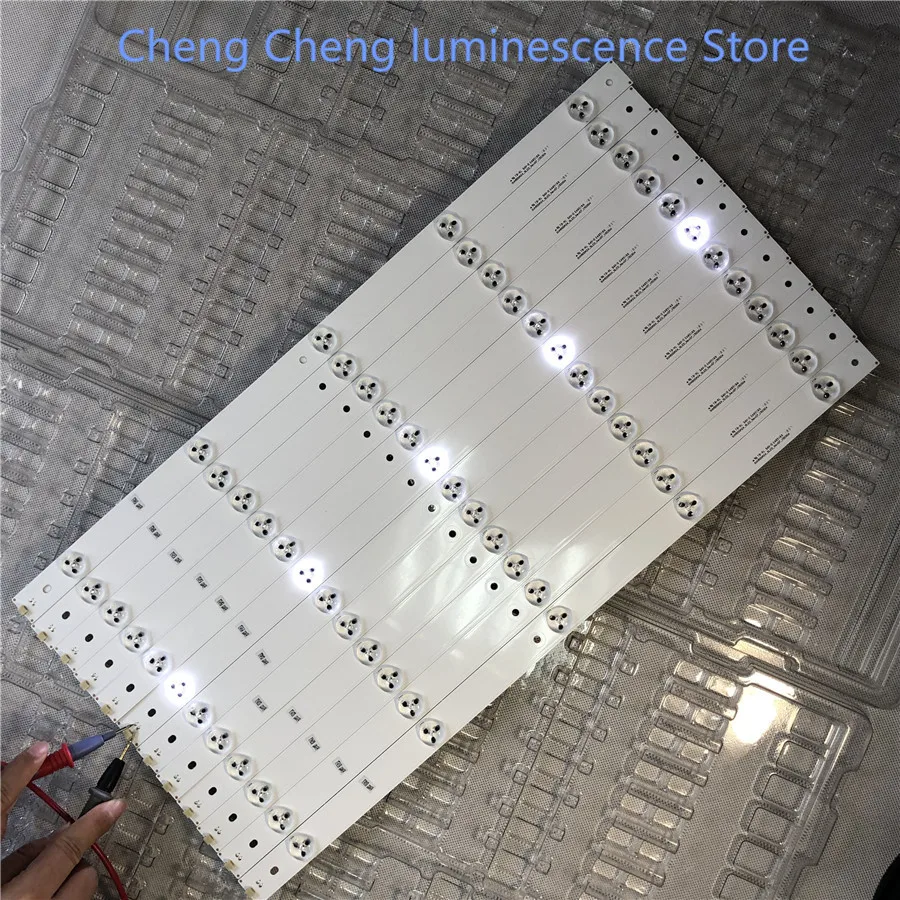 

55 шт./лот для 50 "светодиодной ленты Hisense ltdn50k220weu LTDN50K220WSDE svh500a24 _ 5led_rev07 _ 150304 HD500DF-B54/58 493 мм 3 в Новинка