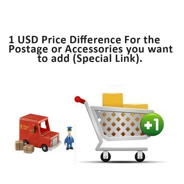 Special link for additional pay your required shipping method or add some accessories. |