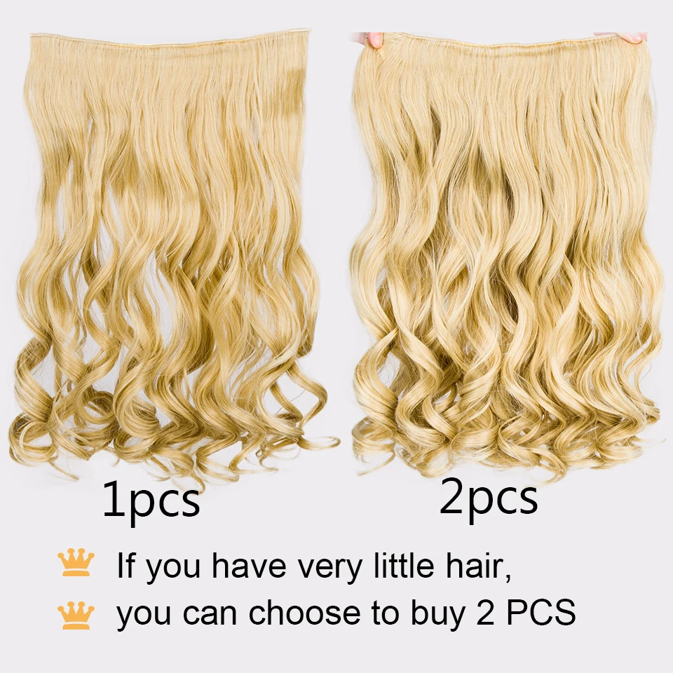 AISI волосы 2" 15 цветов длинные волнистые высокотемпературные синтетические волосы для наращивания на заколках для женщин