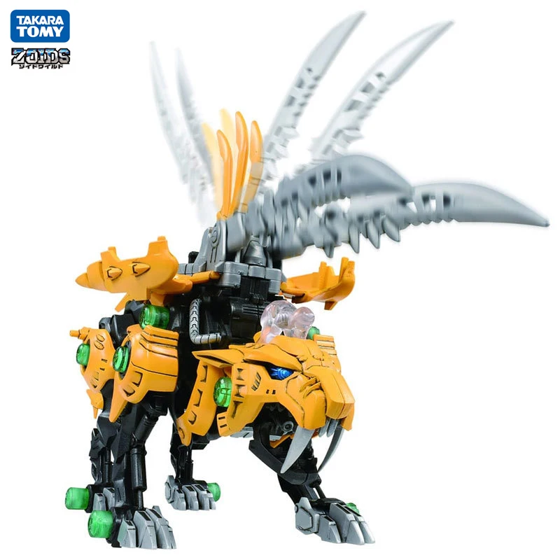 TAKARA TOMY Пробуждение экшн фигурка ZOIDS ZW19 электрическая Сборная модель игрушка тигр