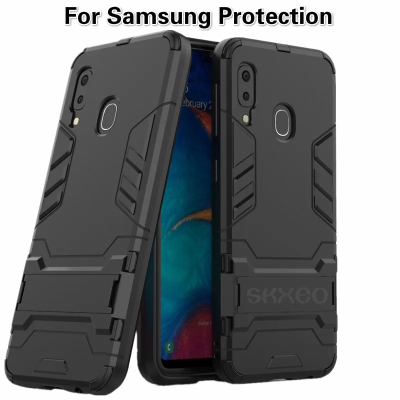 

Shockproof Fashion Style Hybrid Armor Back Case For Samsung 10 20e 30 40 50 60 70 Case Mobile Phone Accessory Hard Protection