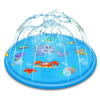 

PVC Inflatable Cushion Baby Kids Spray Water Game Pad Outdoor Lawn Children Play Water Mat Boys Girls Summer Gifts