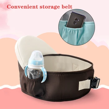 

Baby Hip Seat Carrier Waist Stool Ergonomic Baby Hipseat Hip Waist Seat Carrier For Baby Newborn Adjustable Strap Waist Stool