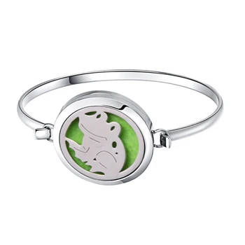

10Pcs/Lot Perfume Bracelet Essential Oil Diffuser Aromatherapy Locket Bracelet Couple 316L Stainless Steel Diffuser Bracelet