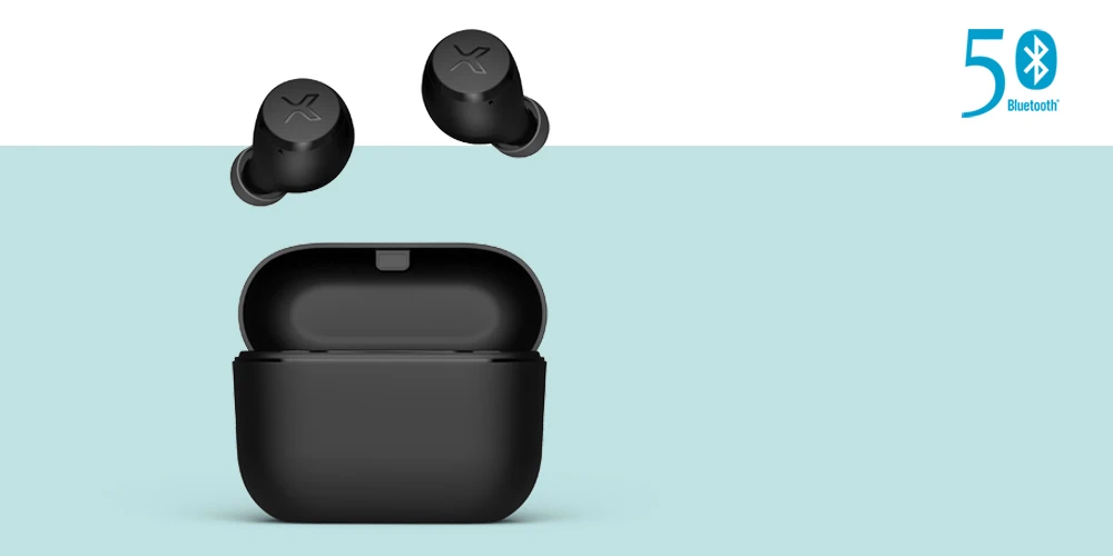 ouvido super fones com caso carregamento sensor