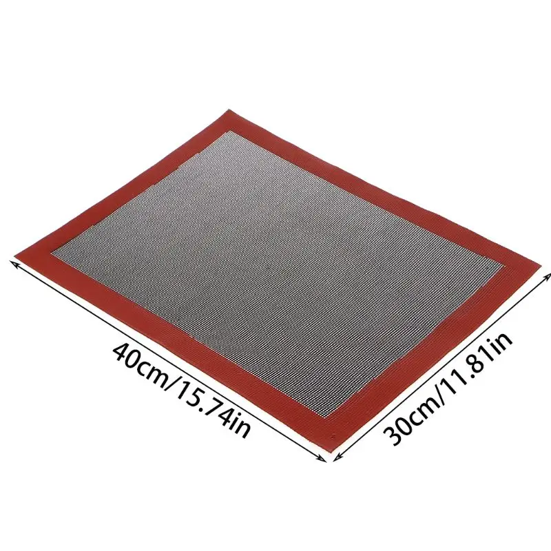 Perforated Baking Mat Silica Gel Non-Stick Mesh Gridiron Bakery Sheets Oven Liner Tool For Cookie Bread