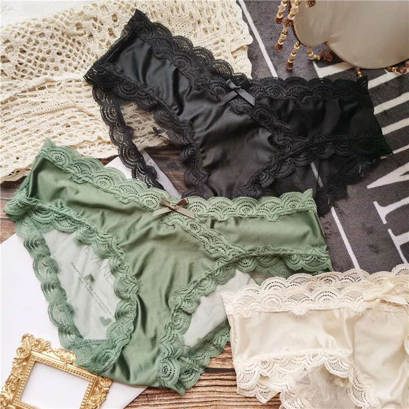 

Женское кружевное нижнее белье с заниженной талией