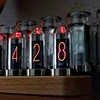 New Design IPS pseudo glow tube clock rhythm level meter desktop ornaments Christmas New Year gift 6