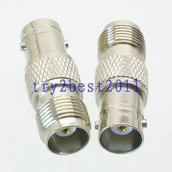 

DHL/EMS 50 pcs Adapter connector BNC jack pin to TNC jack pin RF COAXIAL straight -C1