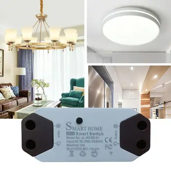 

Smart Light Switch Universal Breaker Wireless Remote Control Family Sharing Timer Setting Intelligent Speaker Voice Control