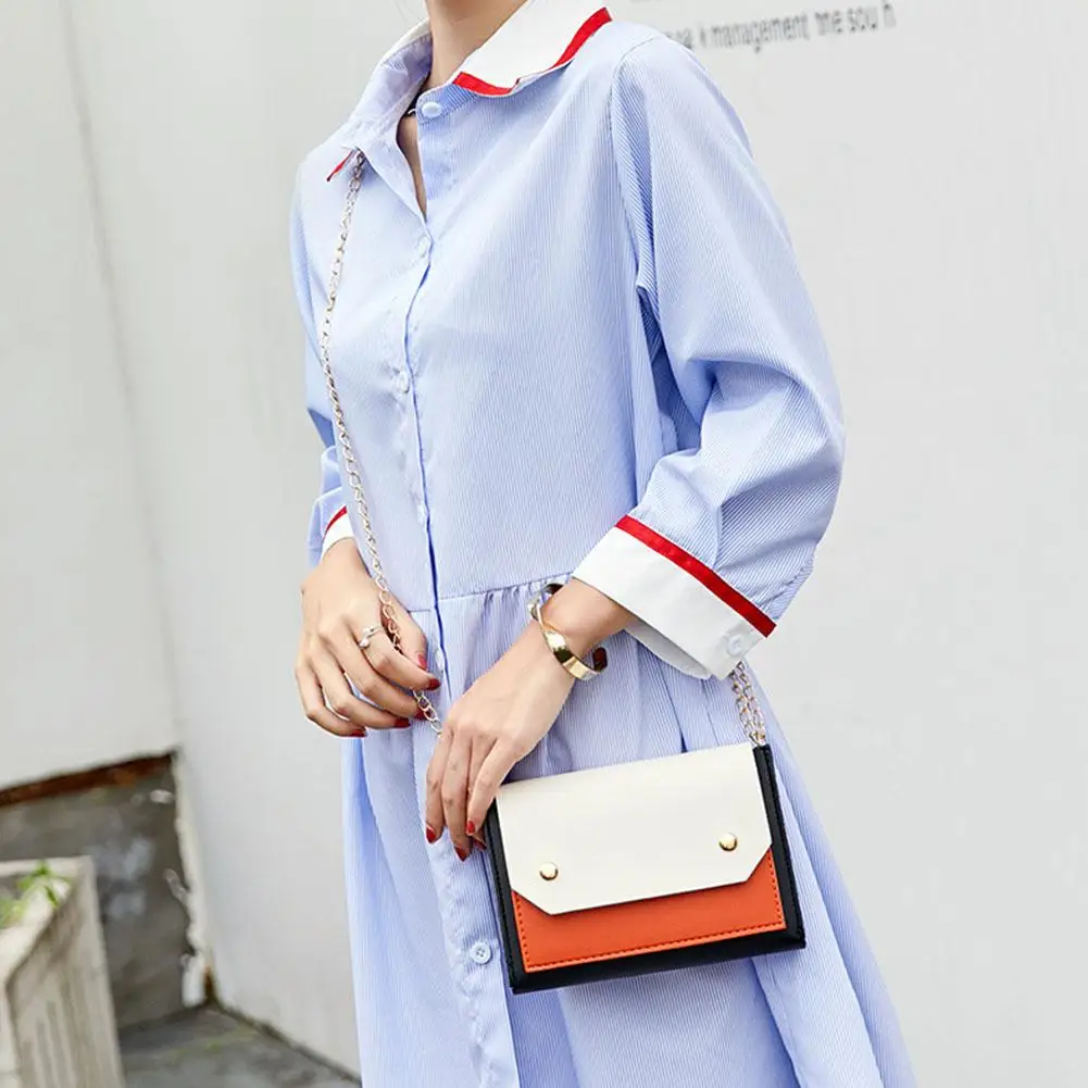 bags for women 2019 Lady Fashion Color Matching Casual Single Shoulder Chain Satchel purses and handbags bags for women 2019 Lady Fashion Color Matching Casual Single Shoulder Chain Satchel purses and handbags
