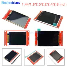 1.44/1.8/2.0/2.2/2.4/2.8 Cal kolorowy ekran TFT o przekątnej moduł wyświetlacza lcd jazdy ST7735 ILI9225 ILI9341 interfejsu SPI 128*128 240*320