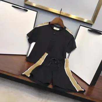 

Instock Boys Clothing set T shirt+ Pants Toddler Kids Clothing Sports Collage Style sports Brand clothing set