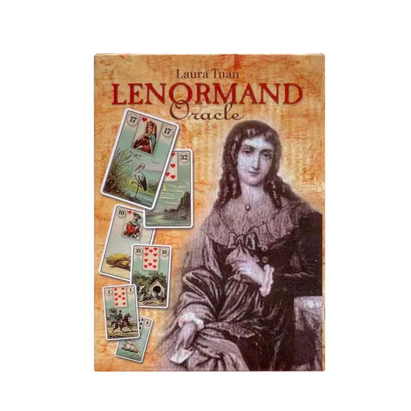 The Laura Tuan Lenormand Oracle Cards Tarot Deck 36 For Board Game Card Party | Спорт и развлечения