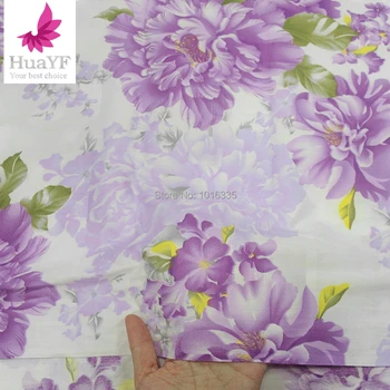

New arrive purple Floral Series Twill Cotton Fabric,Patchwork Cloth DIY Sewing Quilting Fat Quarters Material For Baby&Child