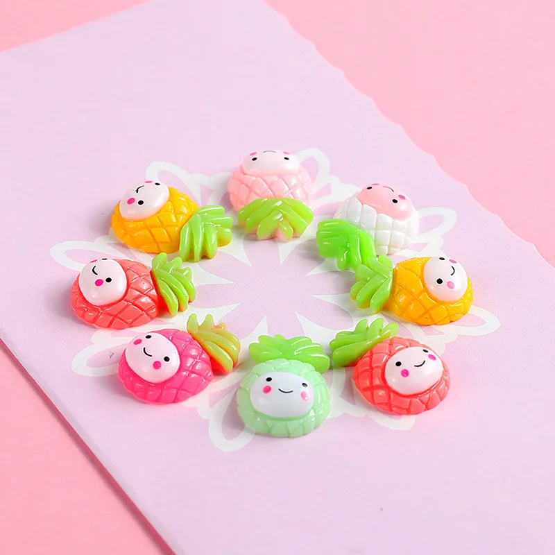 Addition Slime Charms for Slime Supplies Filler DIY Polymer Cute Pineapple Accessories Toy Lizun Model Tool for Kids Toys Gift