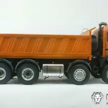 LESU 1/14 DIY металлический Bz 8*8 гидравлический самосвал RC модель с сервоприводом ESC окрашенная THZH0469