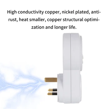 

New Smart Power Socket Digital Timer Switch Energy Saving Adjustable Programmable Setting of Clock On Off Time