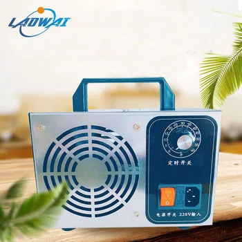 

20g/h 220V Ozone Generator Disinfection Machine Air Filter Purifier Fan For Home Car Formaldehyde Sterilization Time Switch