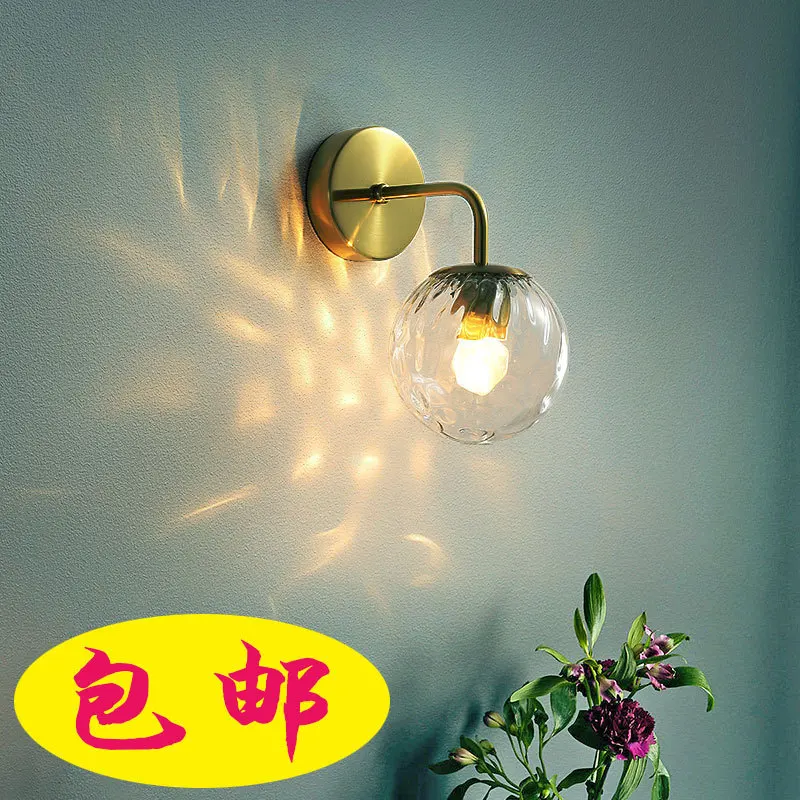 

loft aplique luz pared crystal bedside living room aisle monkey lamp espelho