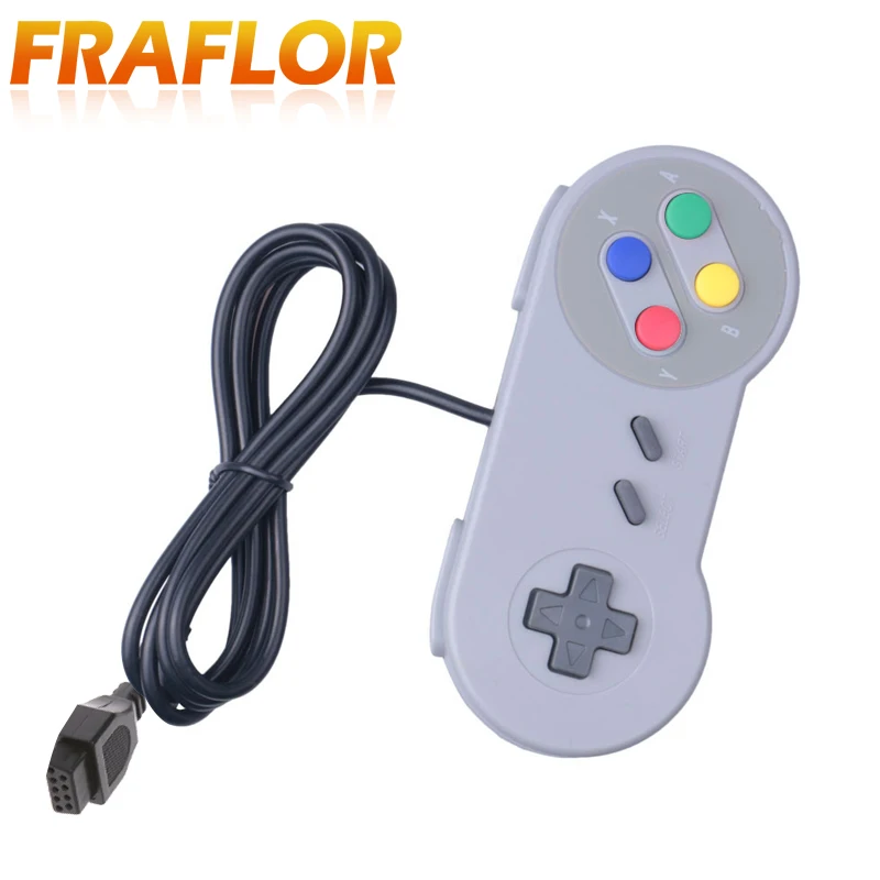 2 предмета геймпады джойстик игровой контроллер для SNES компьютерный игровой джойстик ручка контроллер джойстика Gamer 9 контактный разъем для ПК с ОС Windows