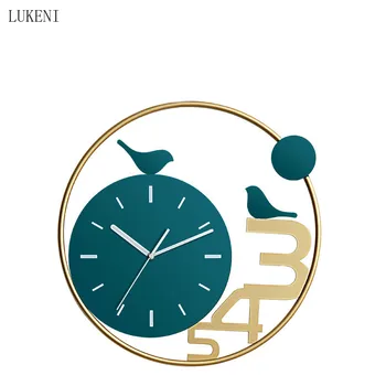 

Creative Wall Clock Personality Simple Living Room Home Fashion Modern Light Luxury Style Art Deco Nordic Silent Wall Watch