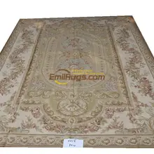 Шерсть французский Обюссон ковер древнее гардебро с французским 19th века большой Гостиная прямоугольник килим