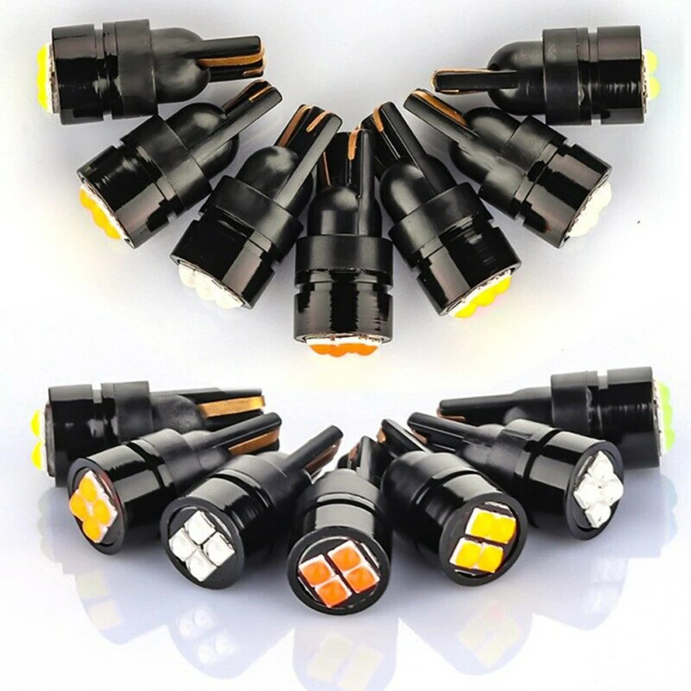 

T10-3030-4SMD Car LED Lamp Signal Light Clearance Lights Width License Plate Bulb Lamp Reading Lights Super Bright