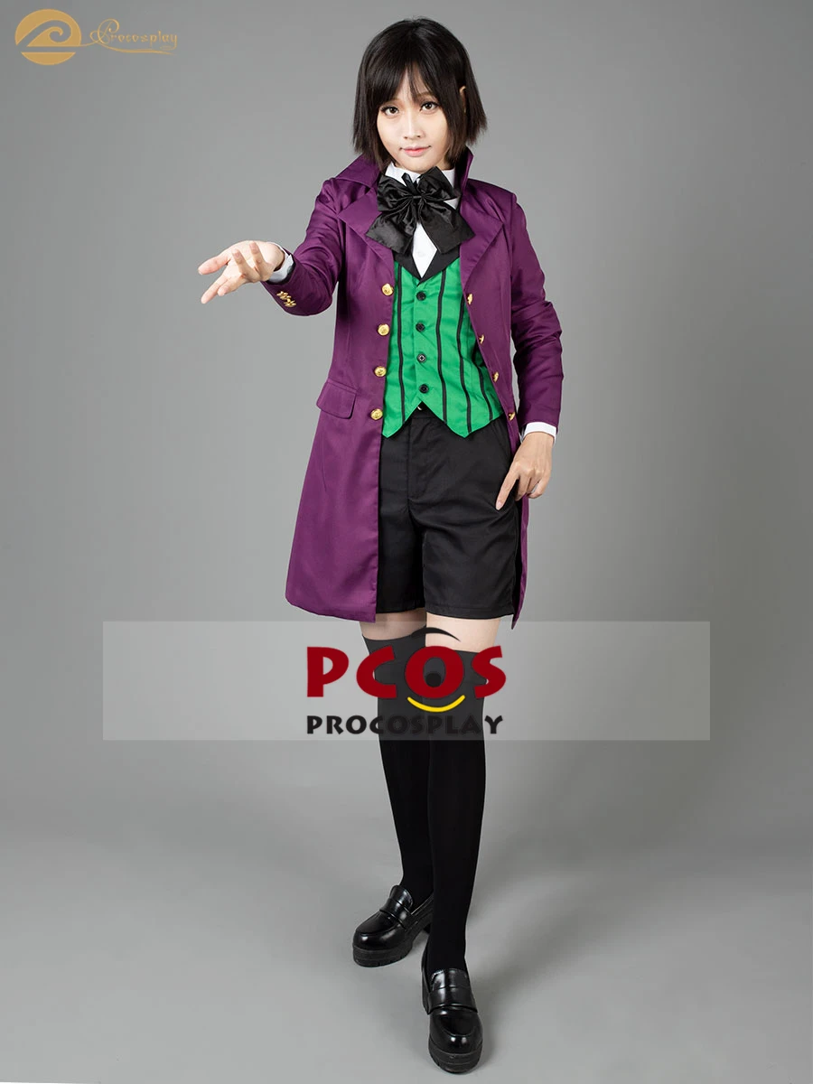 Профессиональный косплей Черный Дворецкий 2 Kuroshitsuji Alois Trancy наряд косплей костюм для женщин mp002451