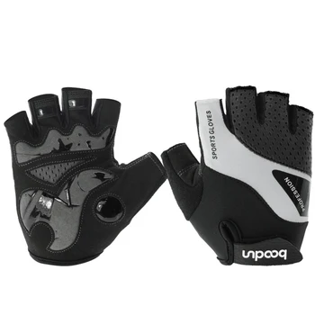 

Mountain Bike Cycling Half Finger Gel Pads Gloves Bicycle Riding Race Non-Slip