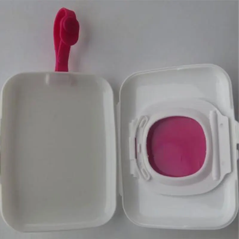 Outdoor Travel Wet Paper Towel Container Eco-friendly Clutch and Clean Wipes For Baby Skin Care Tissue Paper Storage Box Holder