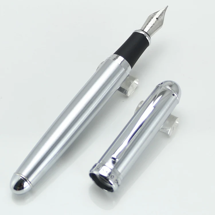 JINHAO 750 благородный железо серый 18KGP перьевая ручка с перьевым наконечником