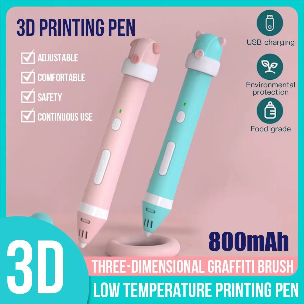 

PLA Doodle Drawing Pen Gift for Kids 3D Printing Pen 3D Printer Material Filament No Pollution DIY