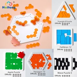 Desafio quebra cabeças brinquedos impossível cérebro queima quebra cabeças adulto 18 criança diversão brainteasing forma geométrica puzzle jogo brinquedo presentes