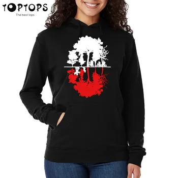 

Women TV Show Stranger Things 3 Sweatshirts Unisex Pink Hoodies Funny Coat Girls Female Harajuku Clothes