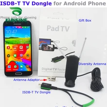 KUNFINE микро USB цифровой DVB-T DVB-T2 ТВ-тюнер приемник для Android телефона и планшета