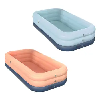

Folding Kid Inflatable Swimming Pool Tub Paddling Pool Kids Swimming Ring Outdoor Family Household Bath Tubs Summer Water Party