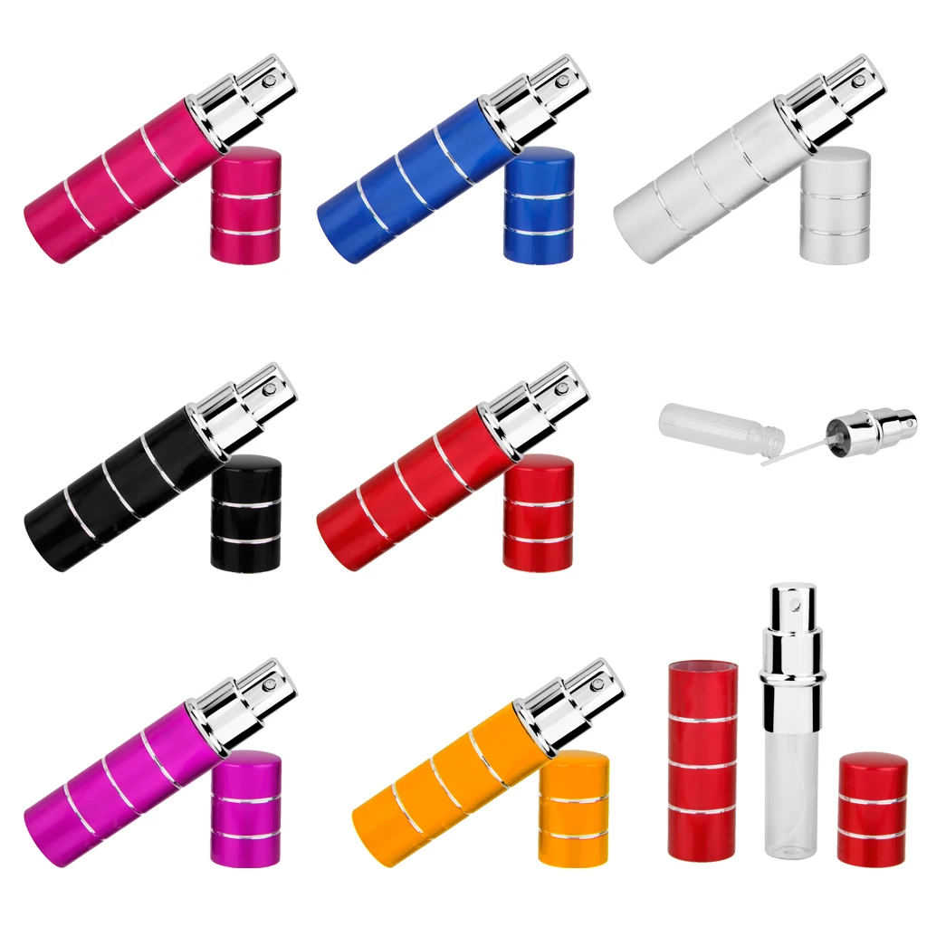 10ml Travel Perfume Refillable Bottle Empty Spray Vial - for Portable Aftershave, Fragrance Dispenser in Purse