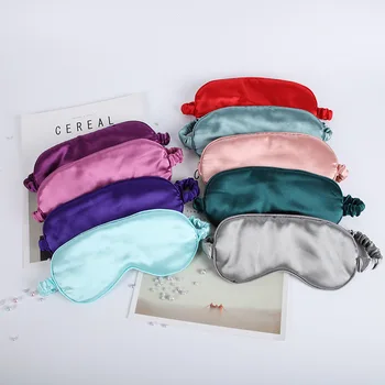 

Aviation Sleep Masks 100% 3D Silk Sleep Mask Natural Sleeping Eye Mask Eyeshade Cover Eye Patch Soft Portable Blindfold Travel