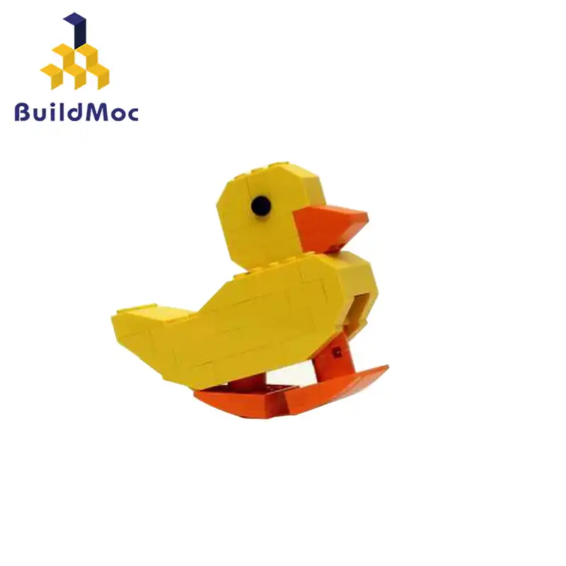 Buildmocレンガブロック漫画クマアヒルウサギカンガルービルディングブロックレンガdiyのゲームかわいいプラスチックブロックの子供のギフト ブロック Aliexpress